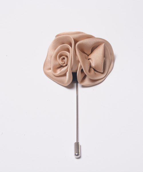 Gray Rose Lapel Pin
